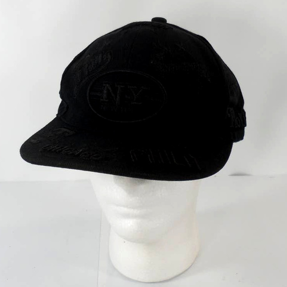 ETHOS Accessories Kb Ethos Collection Black Multi Team Logos Fitted